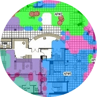 wlan site survey hetmap