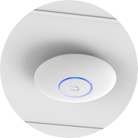 wlan access point round