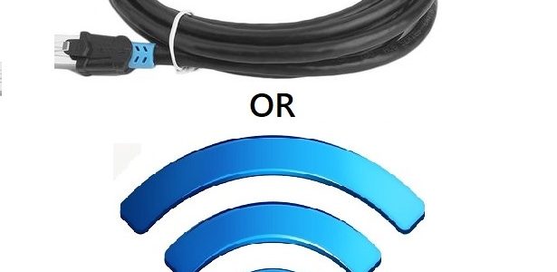 wired or wireless